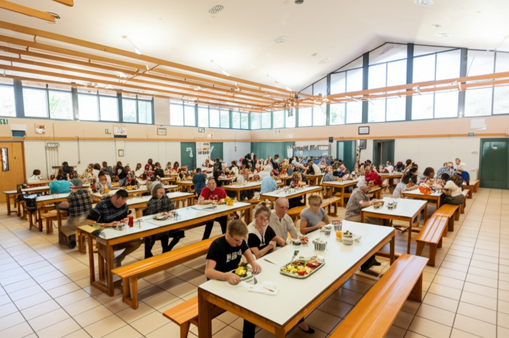 Community dining hall